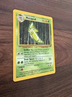 METAPOD - 54/102 - Base Set - Pokemon Card - NM - Image 3