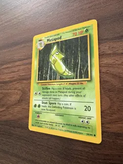 METAPOD - 54/102 - Base Set - Pokemon Card - NM - Image 4