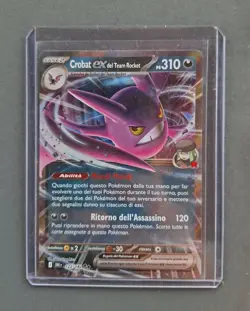 ⚫Pokemon Card Ita Rivali Predestinati Crobat EX del Team Rocket 122-182⚫ - Image 1