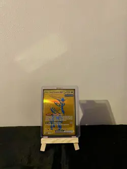 Pokemon TCG Iron Leaves EX Prismatic Evolutions Holo Card 176/131 Gold - Image 1