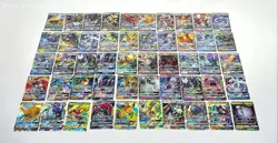 Lot of 50 Pokemon GX Trading Cards - Image 1