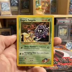 Pokemon TCG Koga's Tangela Gym Challenge Card 81/132 Regular VLP Vintage - Image 1