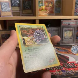 Pokemon TCG Koga's Tangela Gym Challenge Card 81/132 Regular VLP Vintage - Image 3