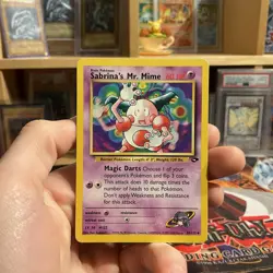 SABRINA'S MR. MIME - Gym Challenge 59/132 - Pokemon Trading Card Game LP - Image 1