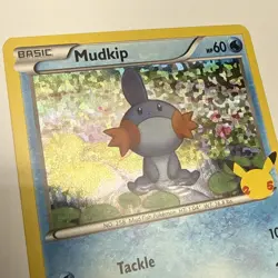 Pokemon TCG McDonald's 25th Anniversary Celebrations Mudkip Holo Card 19/25 NM - Image 2