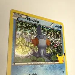 Pokemon TCG McDonald's 25th Anniversary Celebrations Mudkip Holo Card 19/25 NM - Image 3