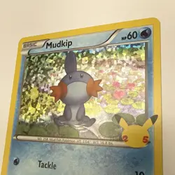 Pokemon TCG McDonald's 25th Anniversary Celebrations Mudkip Holo Card 19/25 NM - Image 4