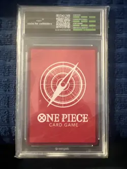 Grade 10 ONE PIECE Card Monkey D. Luffy Alt Art OP01-003 ROMANCE DAWN Japanese - Image 2