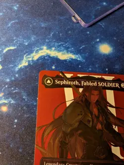 MTG Sephiroth, Fabled SOLDIER SURGE FOIL - x1 - NM - Final Fantasy - Image 3