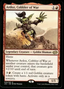 1 x Ardoz, Cobbler of War - Jumpstart 2022 NM-Mint - MTG - Image 1