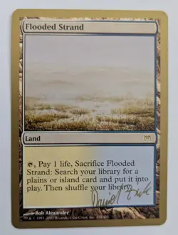 Flooded Strand Daniel Zink World Championship Decks 2003 Magic the Gathering - Image 1