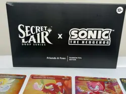 MTG Magic the Gathering Secret Lair Sonic Hedgehog Friends and Foes Foil Set - Image 3