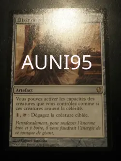 mtg magic Thousand-Year Elixir FRENCH vf fr Elixir de mille ans commander - Image 1