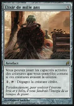 Elixir de mille ans VF - French Thousand-Year Elixir Lorwyn - Magic Mtg - Image 1