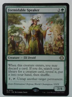 Formidable Speaker *Rare* Magic MtG x1 Lorwyn Eclipsed - Image 1