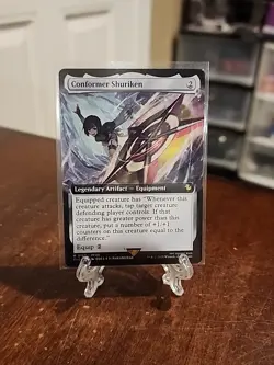 Conformer Shuriken 127 - NM Extended Art - Final Fantasy - MTG - Image 1