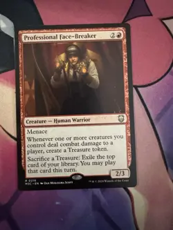 Professional Face-Breaker 0216 Rare Non Foil Modern Horizons 3 MTG Near Mint - Image 1