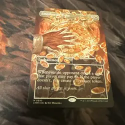 MTG Smothering Tithe - Borderless, NM, Commander Masters Magic The Gathering - Image 1