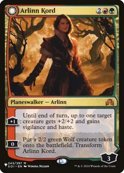 MTG Magic the Gathering Arlinn Kord (SOI-243/137) From Cute to Brute LP - Image 1