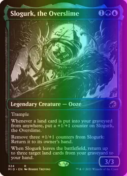 MTG Slogurk, the Overslime (324/553) Innistrad Midnight Hunt NM FOIL - Image 1