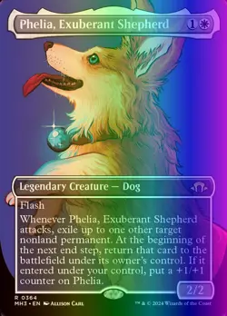 MTG Phelia, Exuberant Shepherd (364/703) Modern Horizons 3 LP FOIL - Image 1
