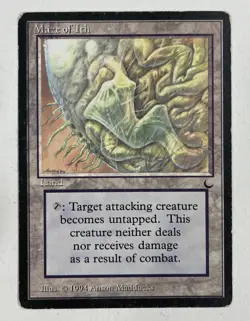 Maze Of Ith The Dark MP Moderate Play MTG Magic The Gathering A - Image 1