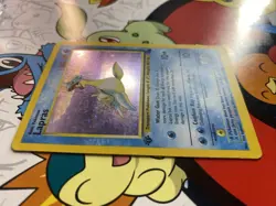 Pokemon Lapras Fossil 1st Edition 10/62 Holo Rare MP - Image 2