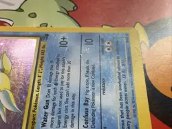 Pokemon Lapras Fossil 1st Edition 10/62 Holo Rare MP - Image 5