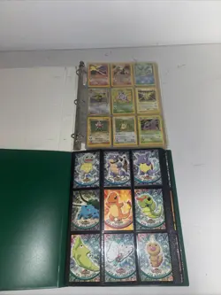 Massive Pokemon Binder Vintage Lot WOTC holo Foil Old School Topps Base Fossil - Image 1