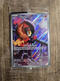 Charcadet Sealed ETB Promo Pokemon Center Stamped 022 Phantasmal Flames - Image 1