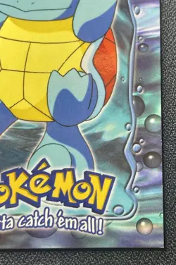 Squirtle 07 Topps E7 of 12 Blue Logo LP Pokemon - Image 4