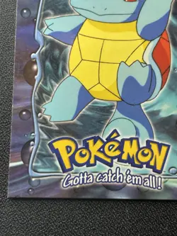 Squirtle 07 Topps E7 of 12 Blue Logo LP Pokemon - Image 5