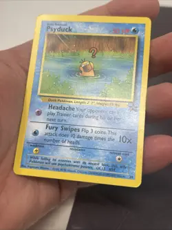 2000 Pokemon Black Star Promo League #20 Psyduck - Image 3