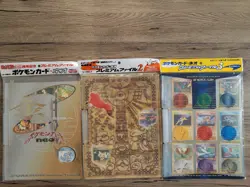Sealed Pokemon Neo Premium Files 1 2 3 Japanese Promos Charizard Glurak - Image 2