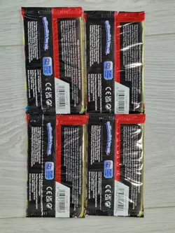 Pokemon TCG Mega Evolution Booster Packs Full Art Set Of 4 New And Sealed - Image 2