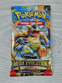 Pokemon TCG Mega Evolution Booster Packs Full Art Set Of 4 New And Sealed - Image 3