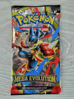 Pokemon TCG Mega Evolution Booster Packs Full Art Set Of 4 New And Sealed - Image 5
