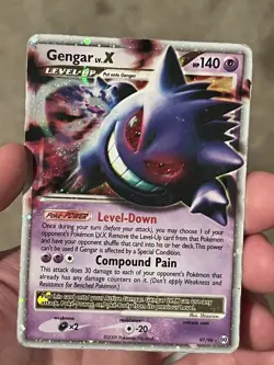 Gengar Lv.X 97/99 Pokemon Arceus Holo Rare POKEMON TCG - Image 1