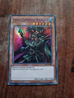 CHAOS COMMAND MAGICIAN - BLUE ULTRA RARE - LDS3-EN083 1ST EDITION - NM - YUGIOH - Image 1