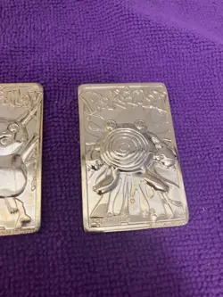Almost Full Set! - 1999 Pokemon 23k Gold Plated Trading Card Burger King - Image 3