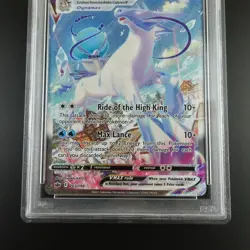 PSA 10 Ice Ryder Calyrex Vmax 203/198 Pokemon Chilling Reign Holo Card - Image 3