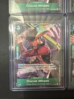 Dracule Mihawk (Illustration Box Vol.4) SR One Piece Promotion Cards ST12-003 NM - Image 2