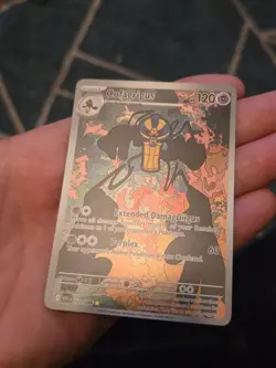 Pokemon TCG Card Cofagrigus 123/086 White Flare Illustration Rare - NM - Image 2