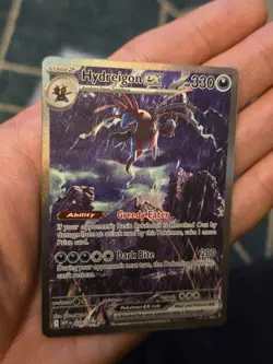 Pokemon TCG Hydreigon EX Card SIR 169/086 English White Flare Mint Condition - Image 1