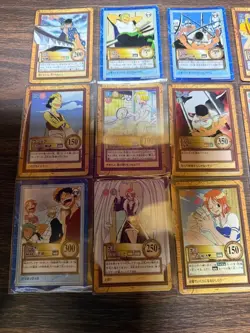 ONE PIECE Carddass Hyper Battle 14-card set, 1 holo card, initial edition - Image 2