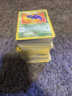 Big Lot of Vintage Pokemon Cards! Fossil 275+ Cards FREE SHIPPING - Image 1