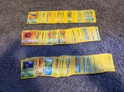 Big Lot of Vintage Pokemon Cards! Fossil 275+ Cards FREE SHIPPING - Image 2