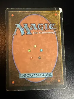 Magic the Gathering Wheel of Fortune Revised Card Heavy Play - Image 3