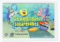 Squidward DSD-018 Aquatic Amigos SpongeBob SquarePants Card LP - Image 2