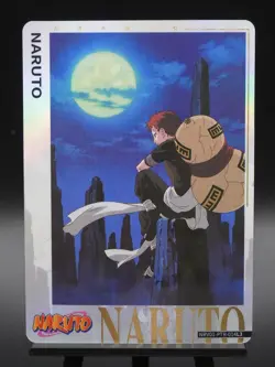 Gaara NRV01-PTR-014L3 English Naruto Kayou Card Heavens Scroll NM - Image 1